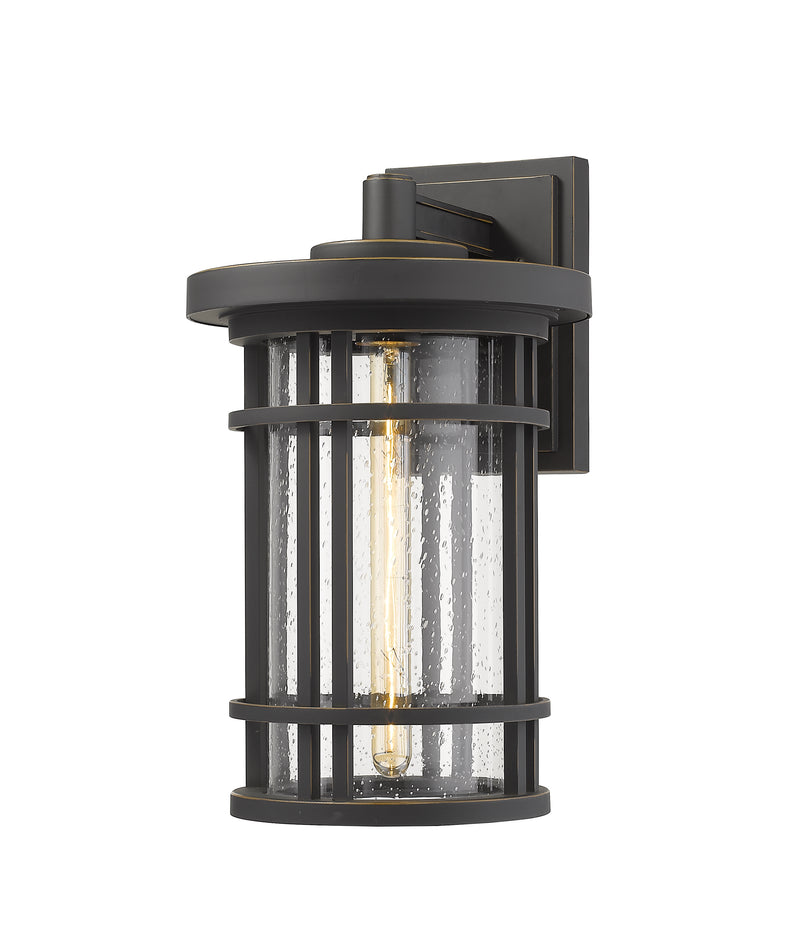 Jordan 1 Light 10" Outdoor Wall Light in Oil Rubbed Bronze