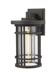Jordan 1 Light 10" Outdoor Wall Light in Oil Rubbed Bronze