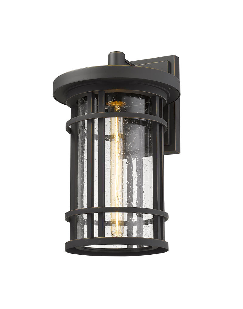 Jordan 1 Light 10" Outdoor Wall Light in Oil Rubbed Bronze