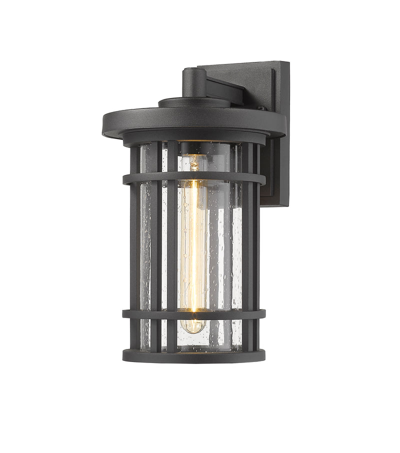 Jordan 1 Light 8" Outdoor Wall Light in Black