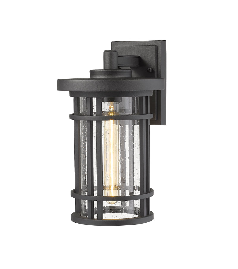 Jordan 1 Light 8" Outdoor Wall Light in Black