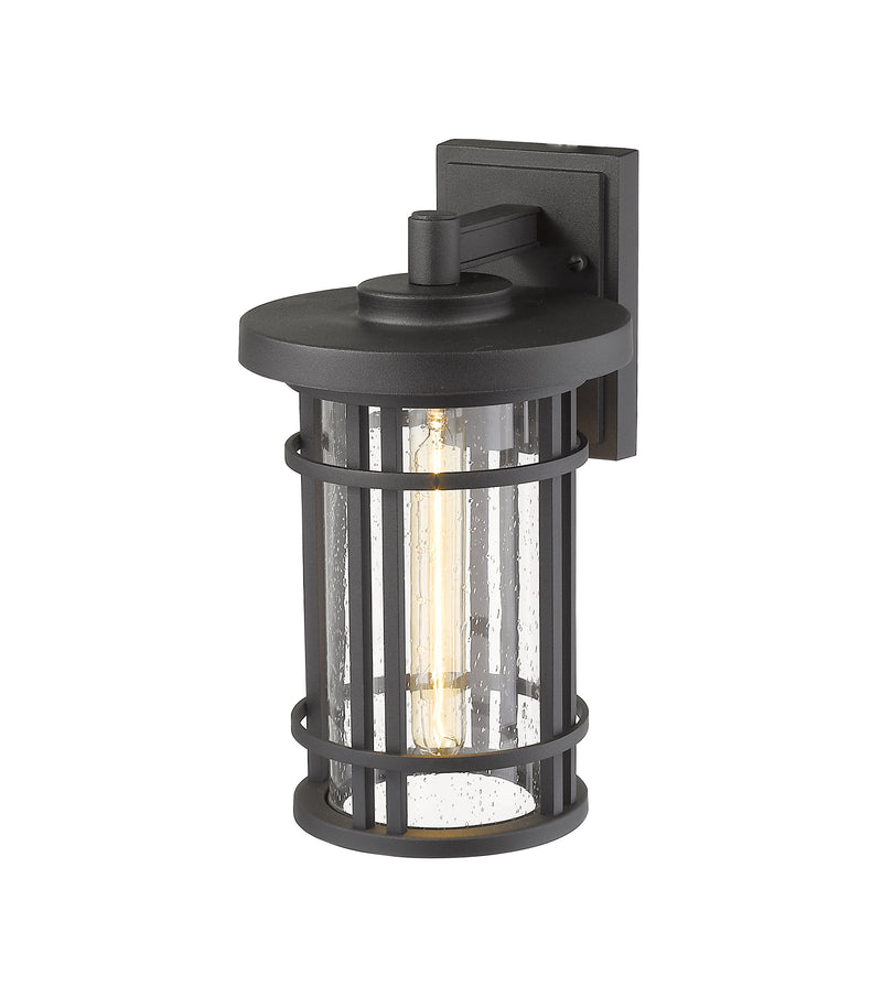 Jordan 1 Light 8" Outdoor Wall Light in Black