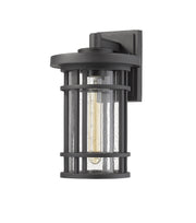 Jordan 1 Light 8" Outdoor Wall Light in Black