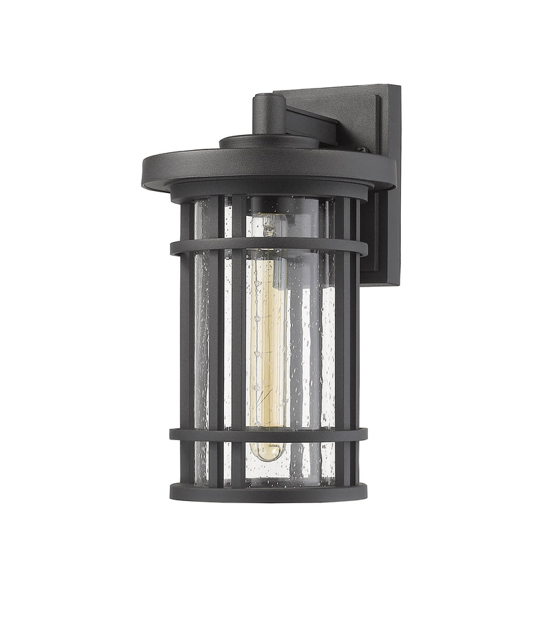 Jordan 1 Light 8" Outdoor Wall Light in Black