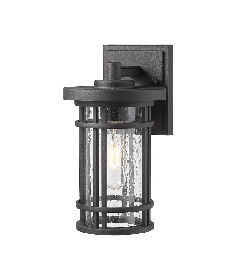 Jordan 1 Light 6" Outdoor Wall Light in Black
