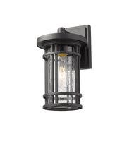 Jordan 1 Light 6" Outdoor Wall Light in Black