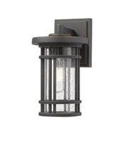 Jordan 1 Light 6" Outdoor Wall Light in Oil Rubbed Bronze
