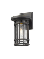 Jordan 1 Light 6" Outdoor Wall Light in Oil Rubbed Bronze