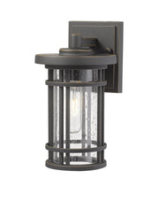 Jordan 1 Light 6" Outdoor Wall Light in Oil Rubbed Bronze