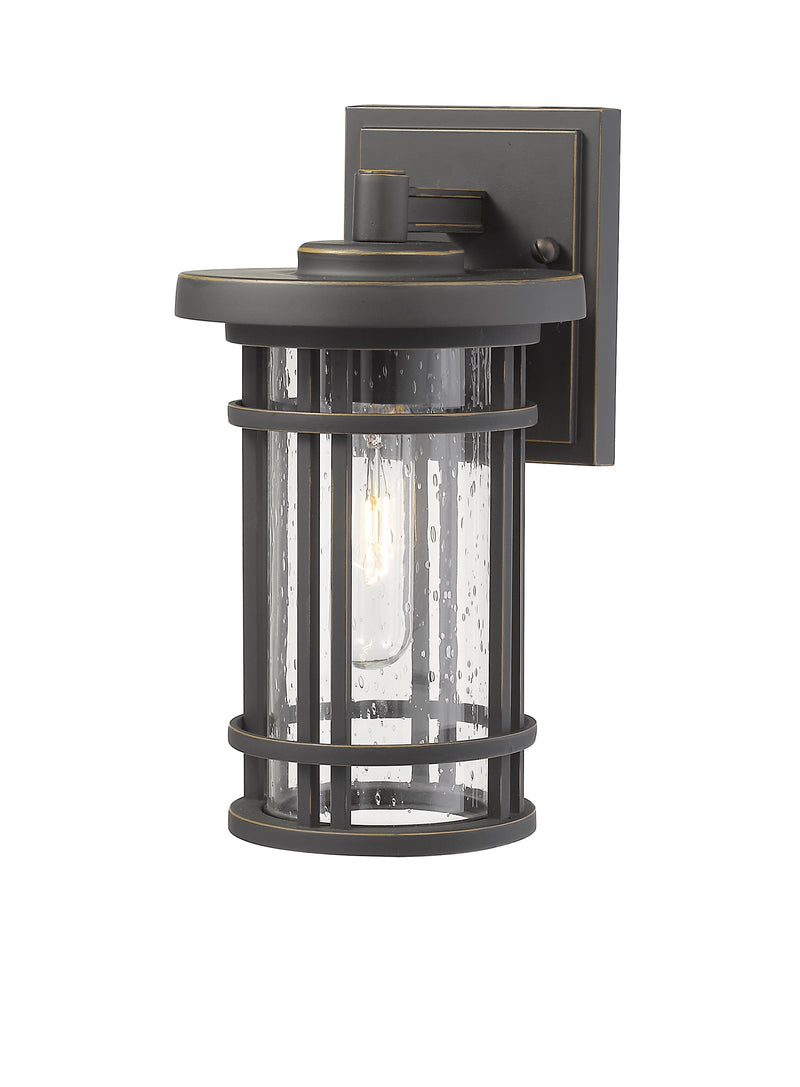 Jordan 1 Light 6" Outdoor Wall Light in Oil Rubbed Bronze