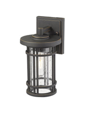 Jordan 1 Light 6" Outdoor Wall Light in Oil Rubbed Bronze