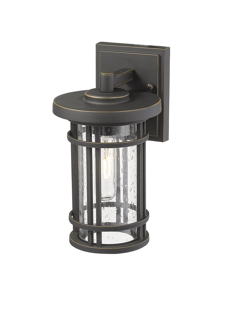 Jordan 1 Light 6" Outdoor Wall Light in Oil Rubbed Bronze