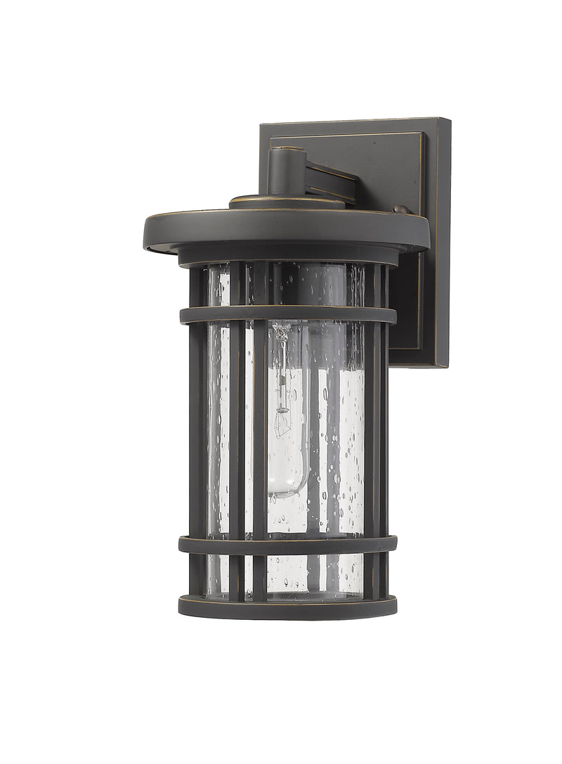 Jordan 1 Light 6" Outdoor Wall Light in Oil Rubbed Bronze