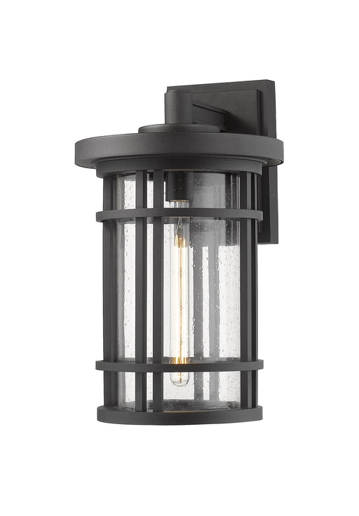 Jordan 1 Light 12" Outdoor Wall Light in Black