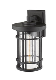Jordan 1 Light 12" Outdoor Wall Light in Black