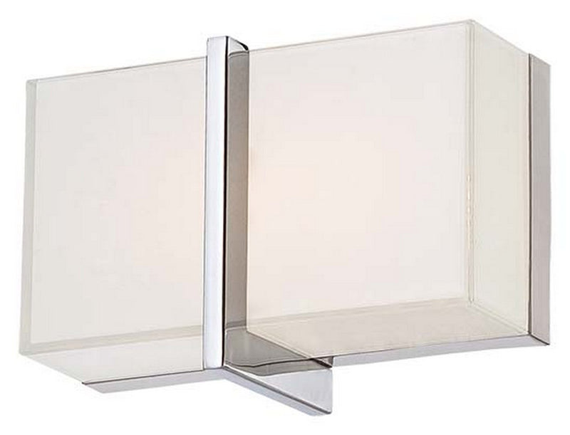 High Rise LED Wall Sconce in Chrome