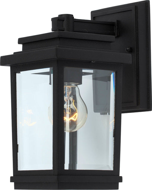 Freemont 10" Outdoor Wall Lantern in Black
