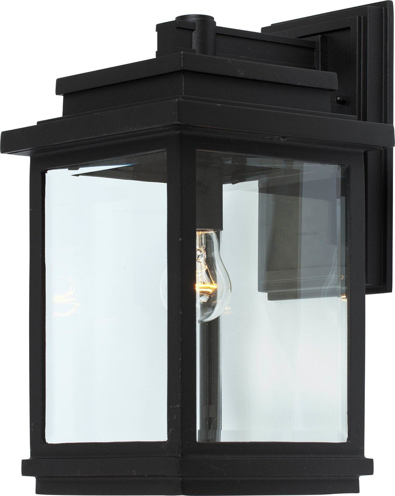 Freemont 16" Outdoor Wall Lantern in Black