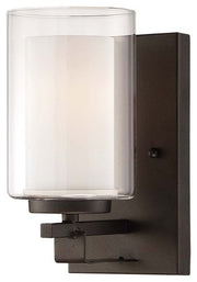 Parsons Studio Bath Sconce in Smoked Iron