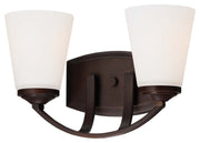 Overland Park 2-Light Bath Vanity Light in Vintage Bronze