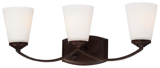 Overland Park 3-Light Bath Vanity Light in Vintage Bronze