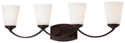 Overland Park 4-Light Bath Vanity Light in Vintage Bronze