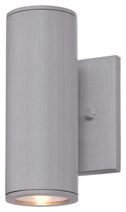 Skyline LED Outdoor Wall Sconce in Brushed Aluminum