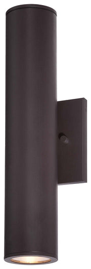 Skyline 2-Light LED Outdoor Wall Sconce in Dorian Bronze