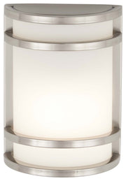 Bay View Outdoor Wall Sconce in Brushed Stainless Steel