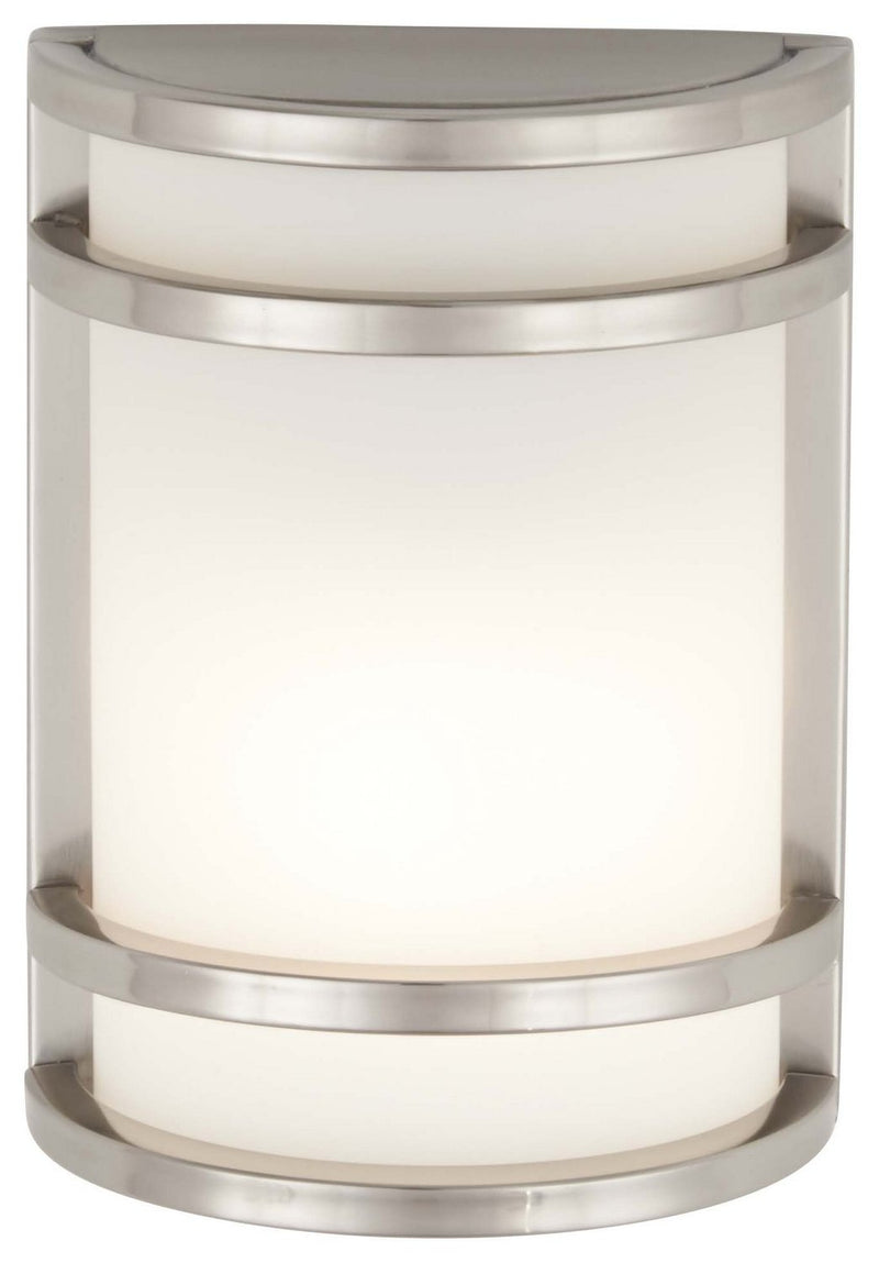 Bay View Outdoor Wall Sconce in Brushed Stainless Steel