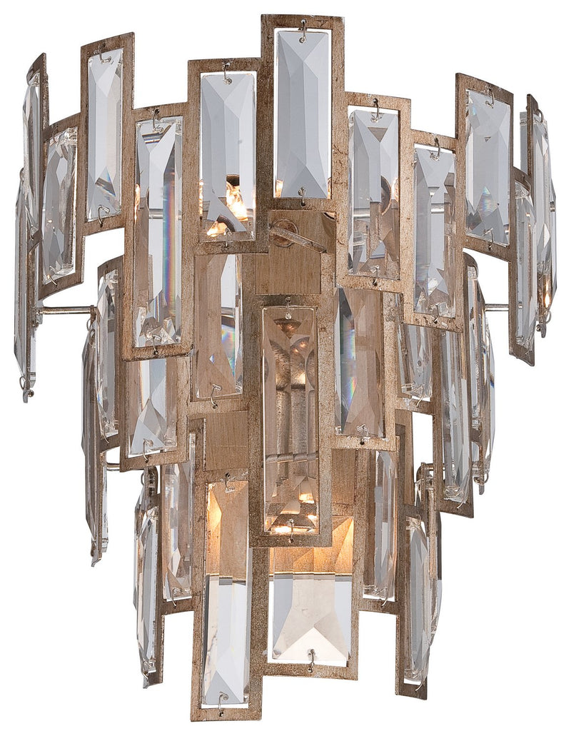 Bel Mondo 3-Light Wall Sconce in Luxor Gold