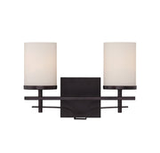 Colton 2-Light Bath Vanity Light in English Bronze
