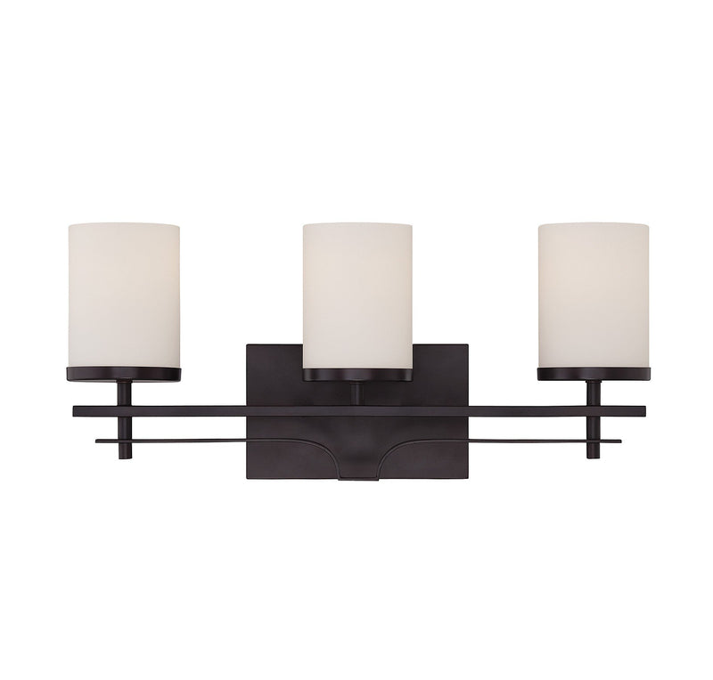 Colton 3-Light Bath Vanity Light in English Bronze