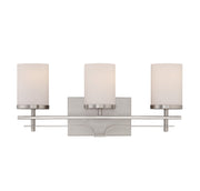 Colton 3-Light Bath Vanity Light in Satin Nickel