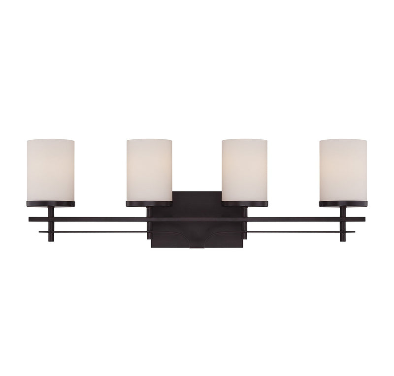 Colton 4-Light Bath Vanity Light in English Bronze