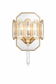 Drama Club 12" Wall Sconce in Brass Kisser