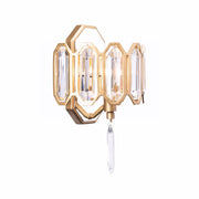 Drama Club 12" Wall Sconce in Brass Kisser