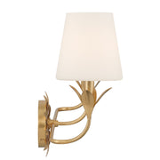 Broche 3 Light 25" Bathroom Vanity in Antique Gold