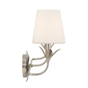 Broche 3 Light 25" Bathroom Vanity in Antique Silver