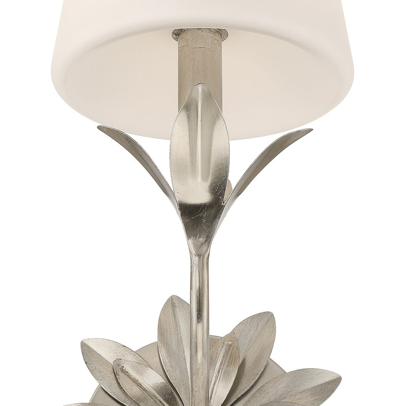 Broche 3 Light 25" Bathroom Vanity in Antique Silver