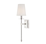 Monroe Small Bath Sconce in Polished Nickel