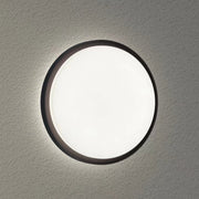 Float 12" LED Flush Mount in Black