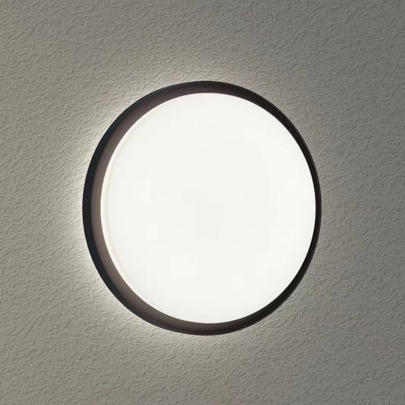 Float 12" LED Flush Mount in Black