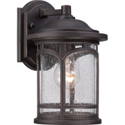 Marblehead Small Outdoor Wall Lantern in Palladian Bronze