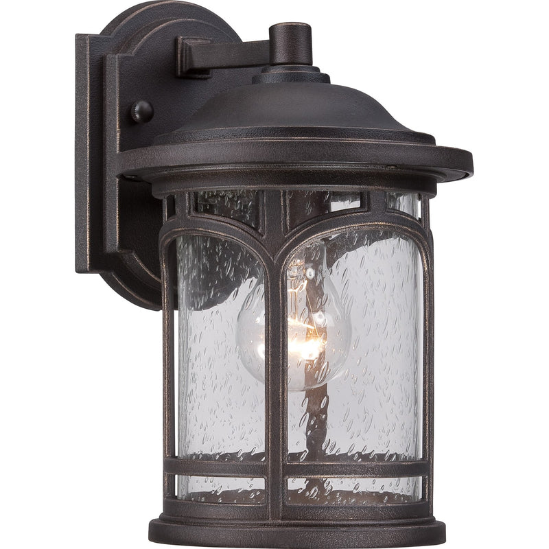 Marblehead Small Outdoor Wall Lantern in Palladian Bronze