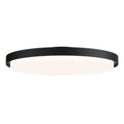 Float 16" LED Flush Mount in Black