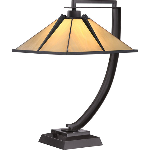 Pomeroy Tiffany Table Lamp in Western Bronze