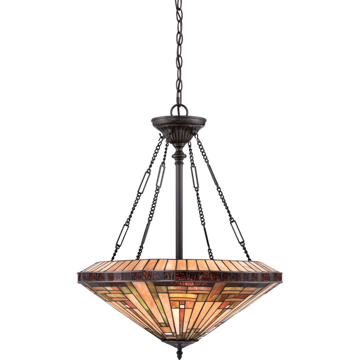 Stephen 4-Light Pendant in Vintage Bronze - Lamps Expo