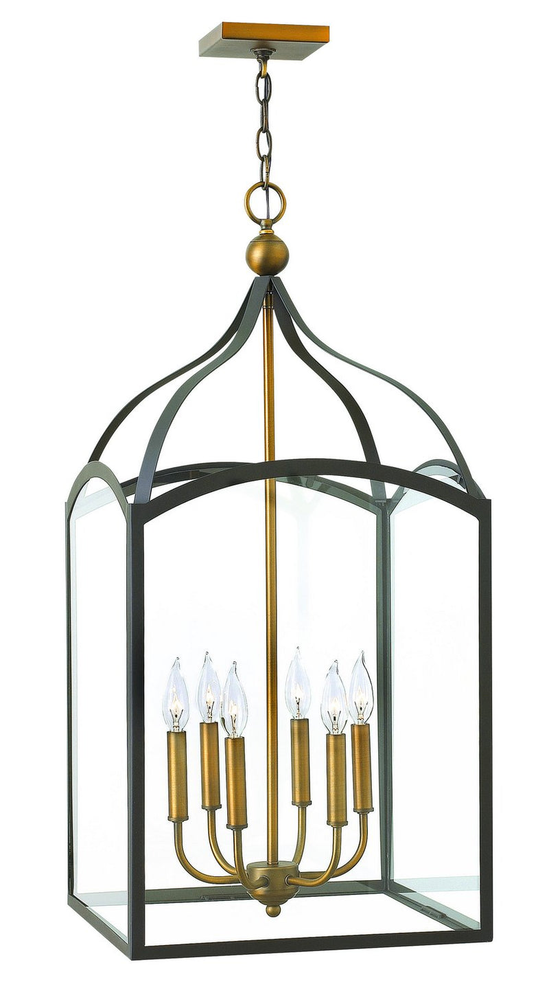 Clarendon 6-Light 16" Chandelier in Bronze
