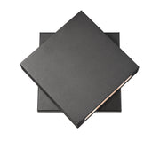 Quadrate 1 Light 11.25" Outdoor Wall Light in Black